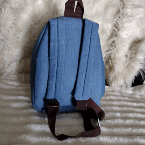 Naturally KIDS T-Rex Dinosaur Plush Backpack Toddler 3-5 Blue Brown Dino School - Picture 5 of 13